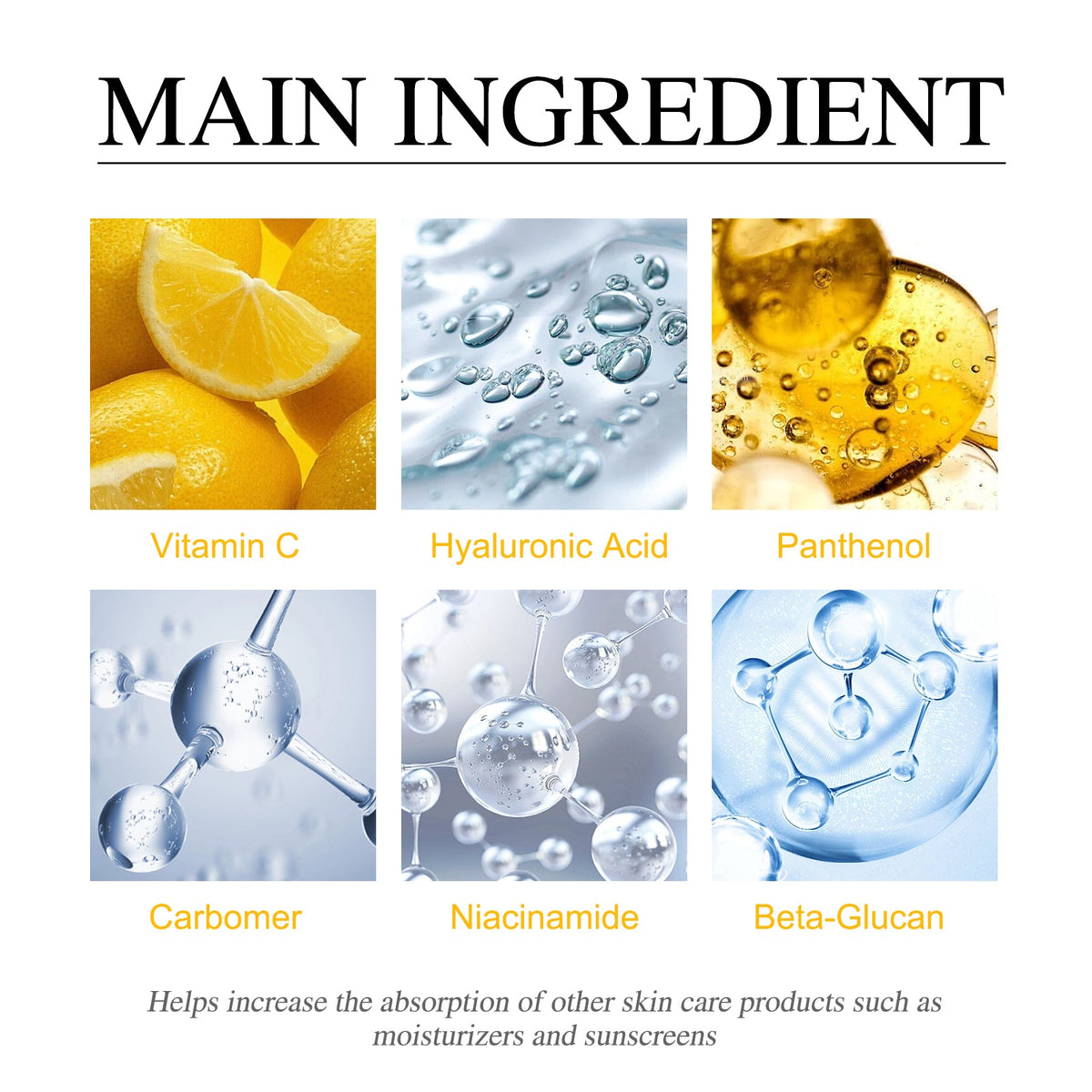 Vitamin C Face Serum for Dark Spots and Fine Lines