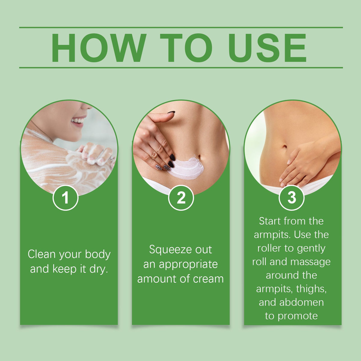 Ouhoe Body Essence Roller Serum for Firmness & Elasticity