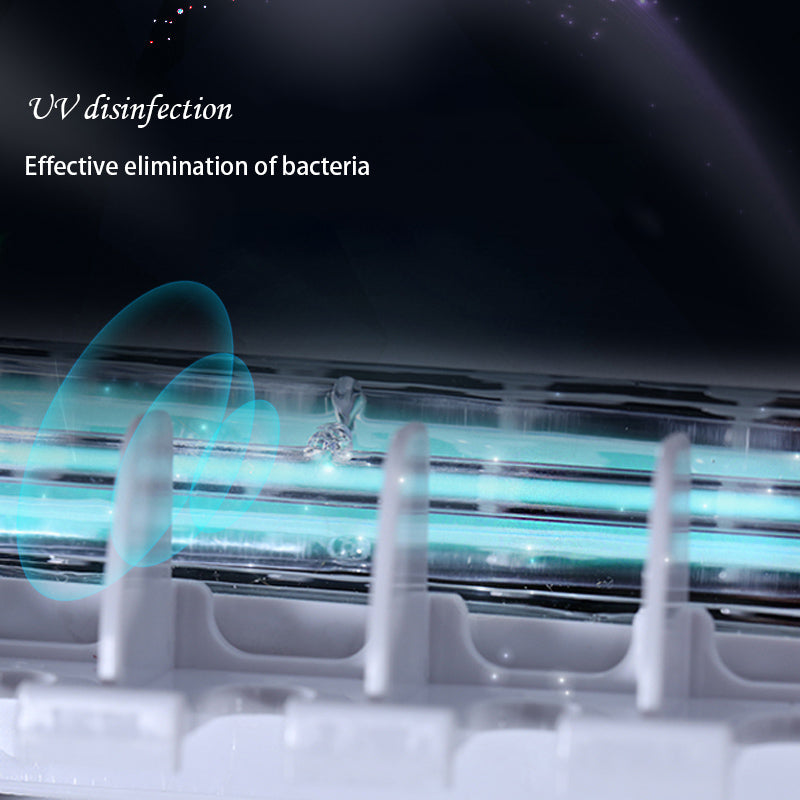 UV Toothbrush Sterilizer & Dispenser — Kills 99.9% Bacteria