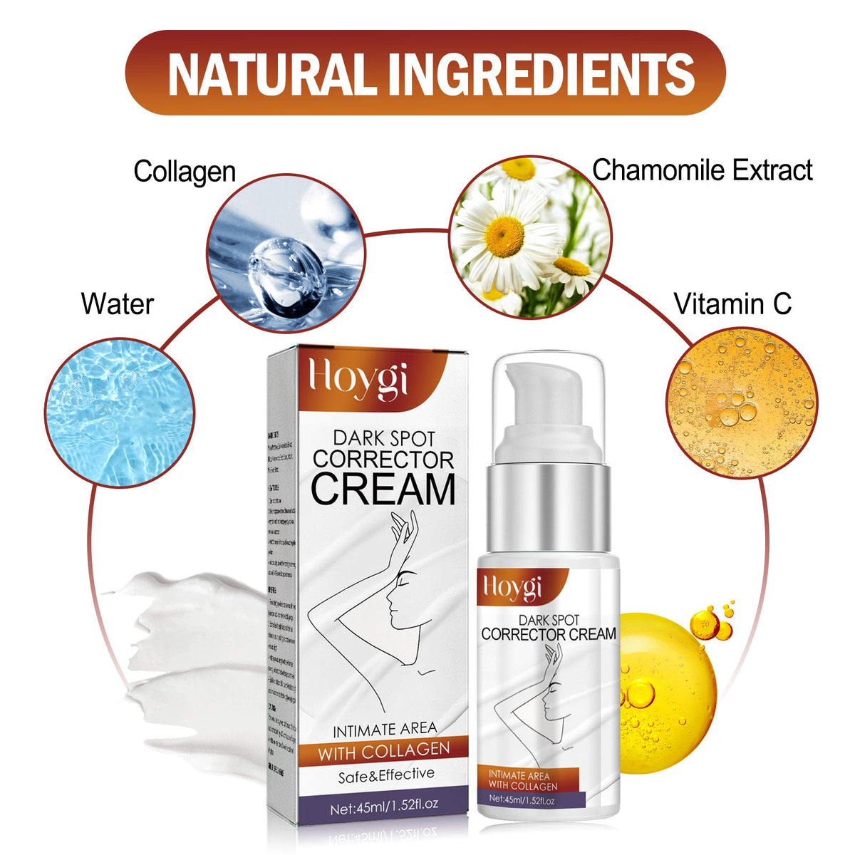 Dark Spot Corrector Body Cream for Underarms & Joints