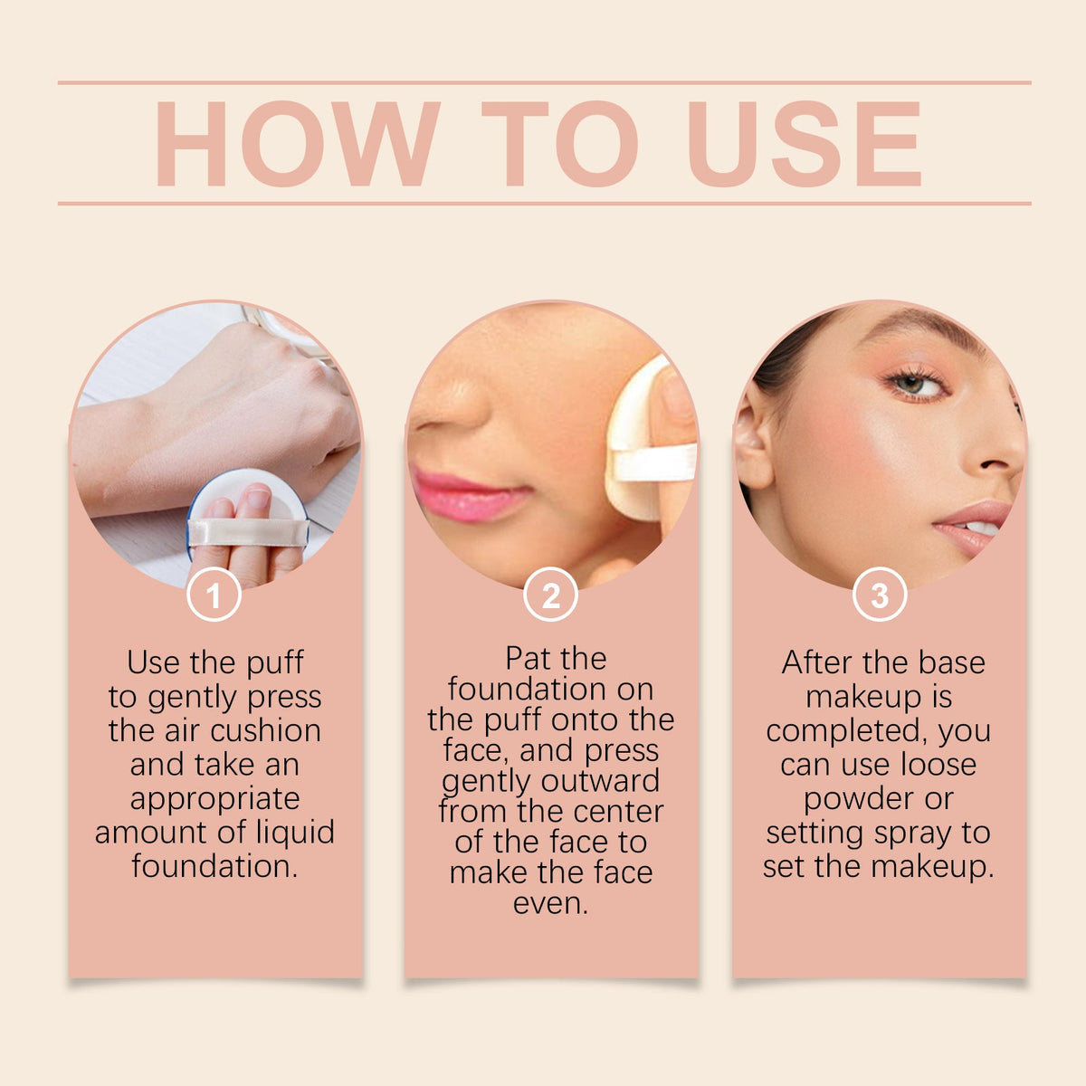 Cushion Foundation for Natural, Hydrated Skin Coverage