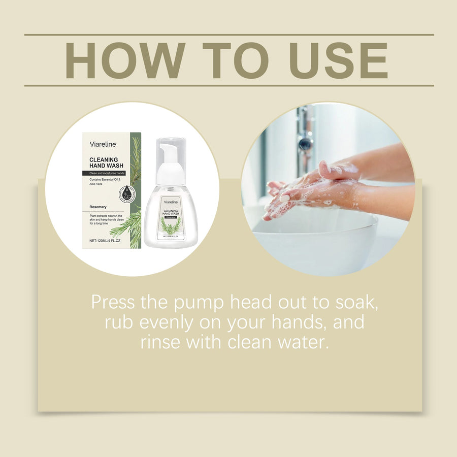 Foaming Hand Cleanser With Fresh Strawberry Scent