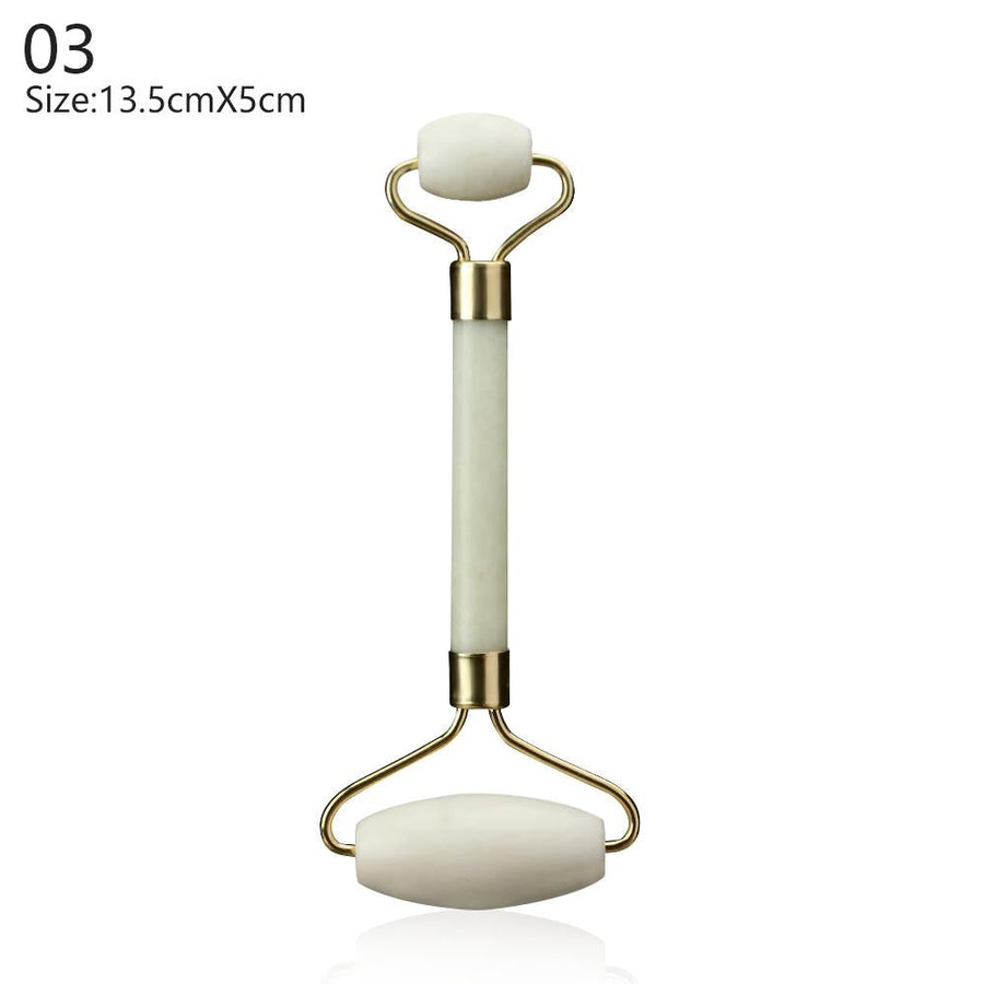 Double-Head Jade Face Roller for Soothing Massage