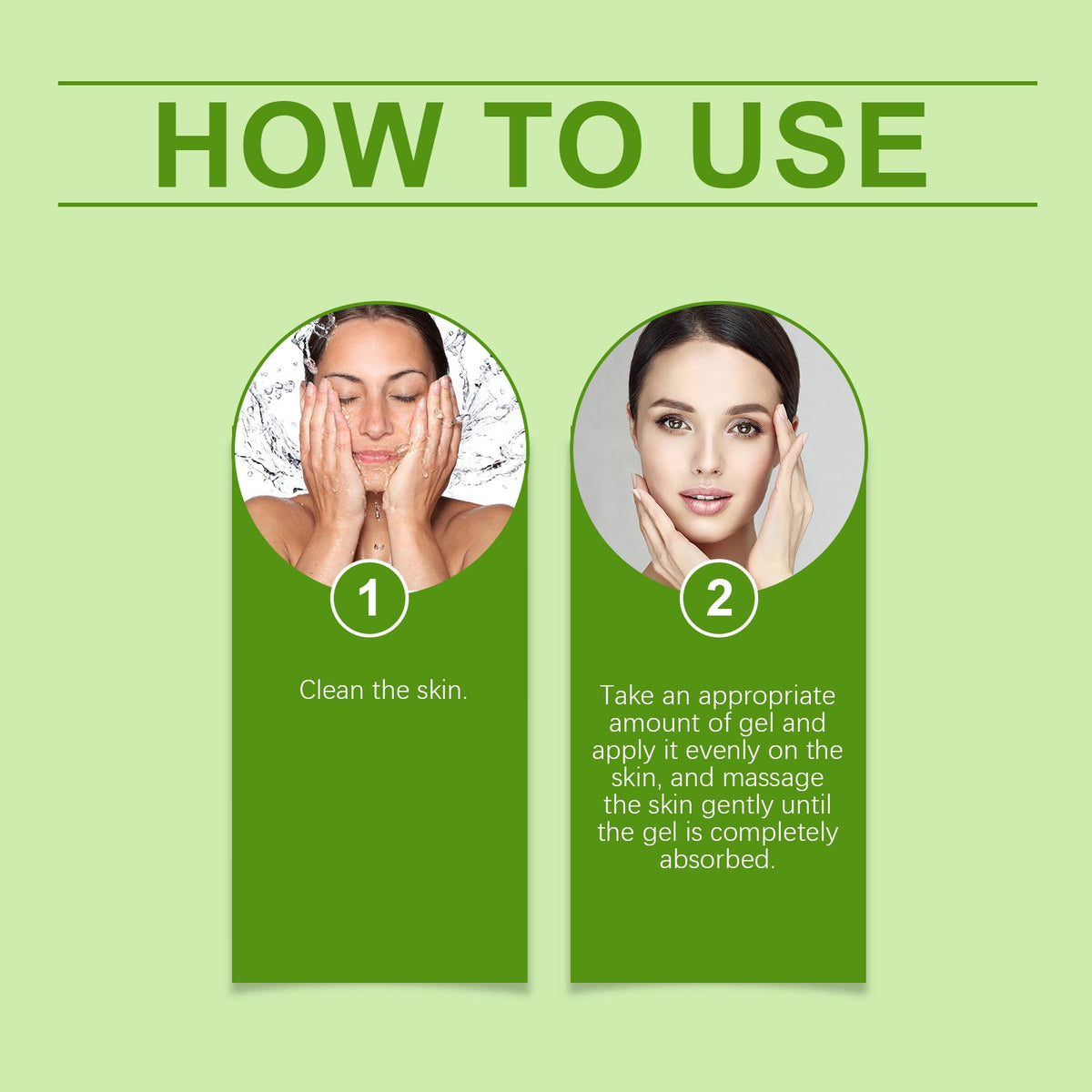 Aloe Vera Cucumber Gel for Instant Cooling Hydration