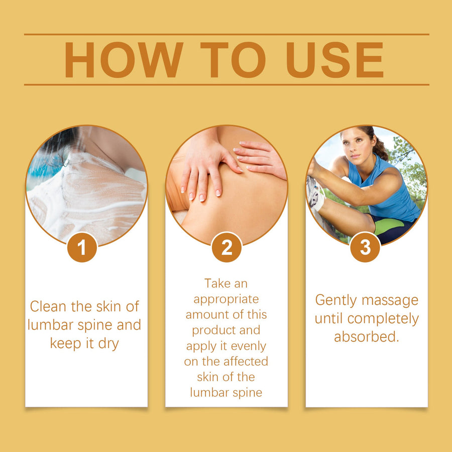 Back Pain Relief Massage Oil — Daily Soothing Essence