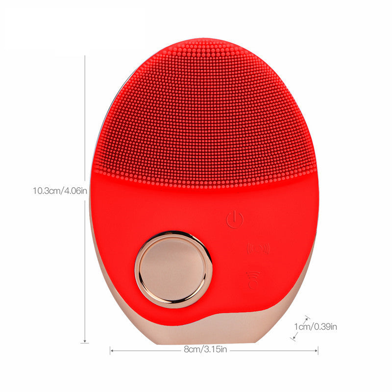 Sonic LED Facial Brush — Clearer Skin with Tri-Light Therapy