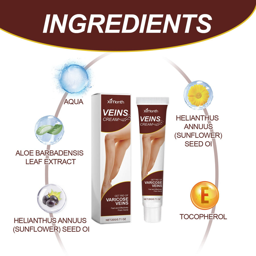 Leg Vein Treatment Cream — Fast At-Home Relief for Varicose