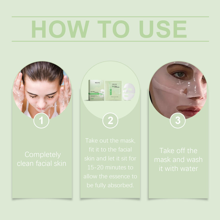 Collagen Tea Tree Mask Set — Firmer, Calmer Skin in 15 Min