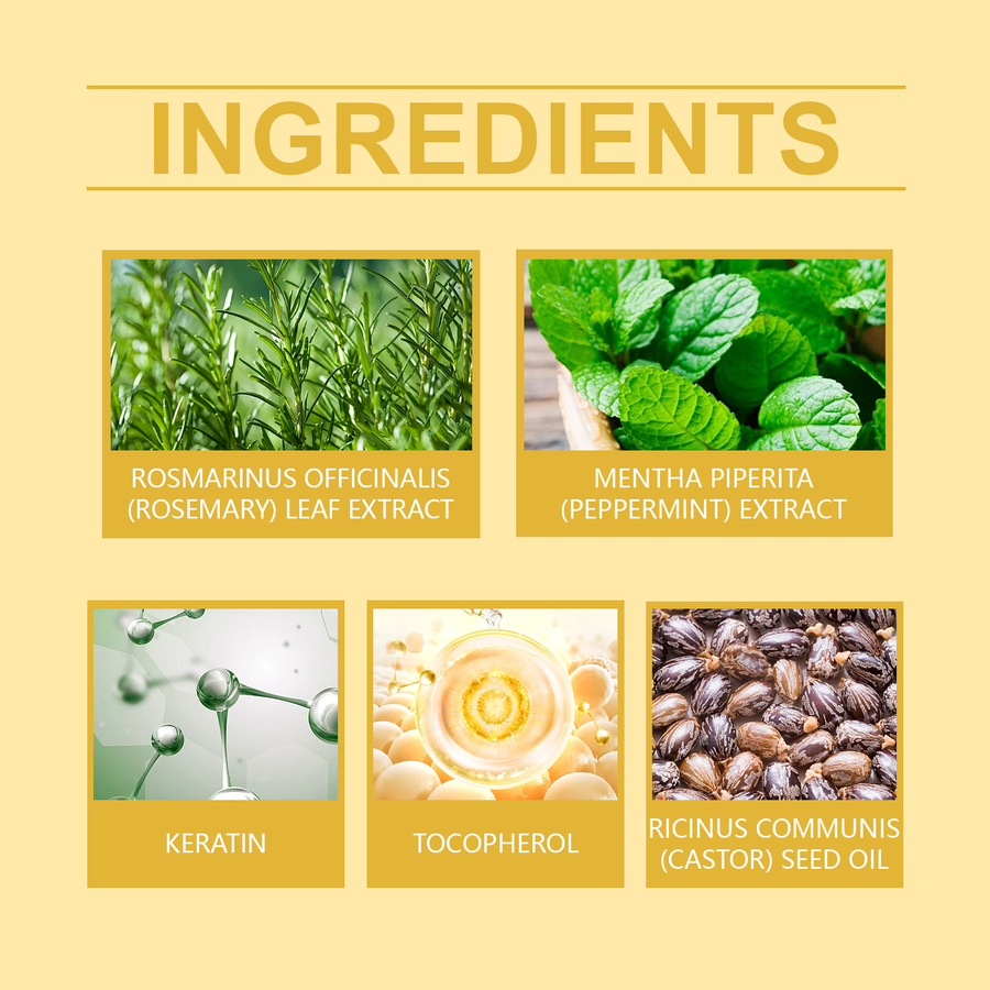 Rosemary Mint Hair Oil for Smoother, Shinier Looking Hair