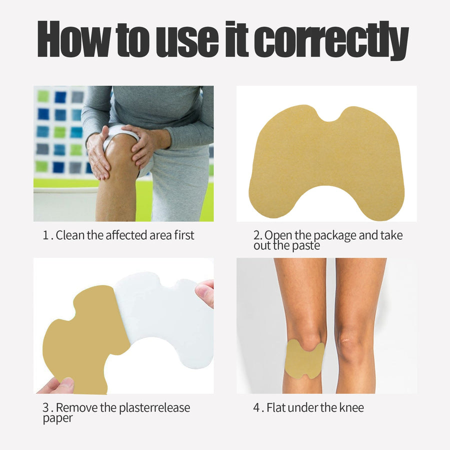 Ginger Knee Patch — Natural Heat Therapy for Pain Relief