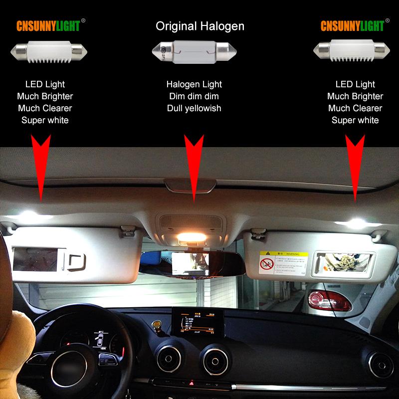 LED Festoon Bulb – Bright White Interior Car Light, Exact