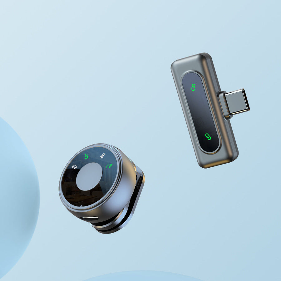 Wireless Lavalier Mic System — Noise-Cancelling Live
