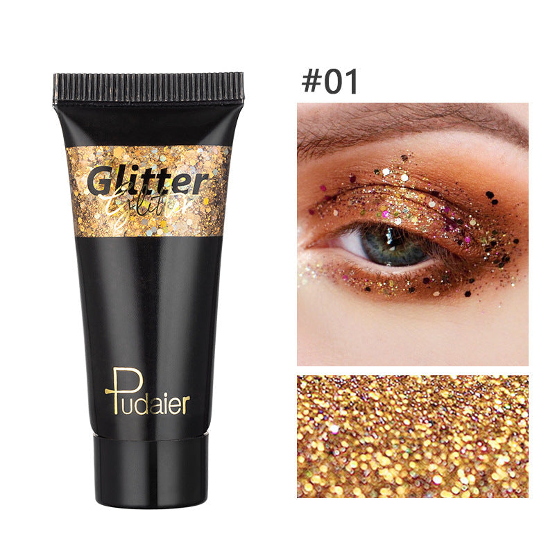 Liquid Glitter Eyeshadow for High-Flash Stage Looks