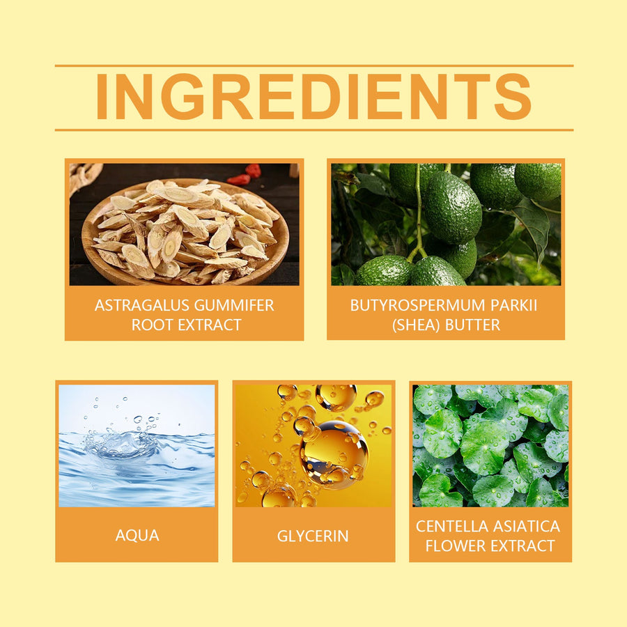 Astragalus Cream Brightening Moisturizer for Dull Dry Skin