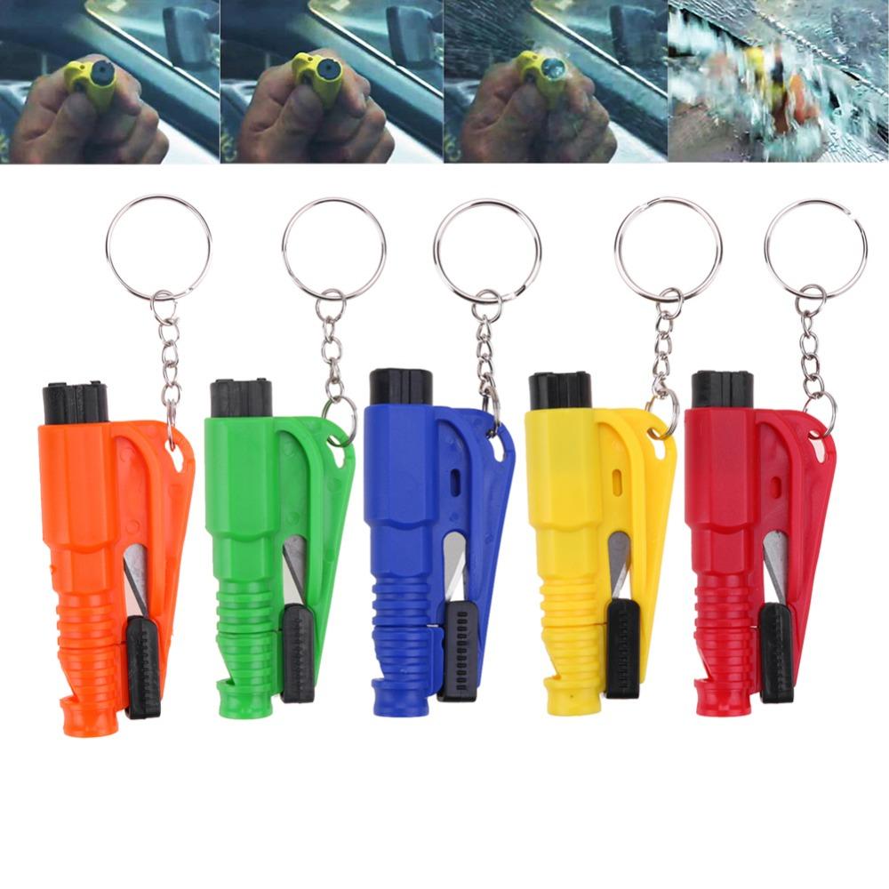 Emergency Window Breaker Keychain — Escape Any Vehicle