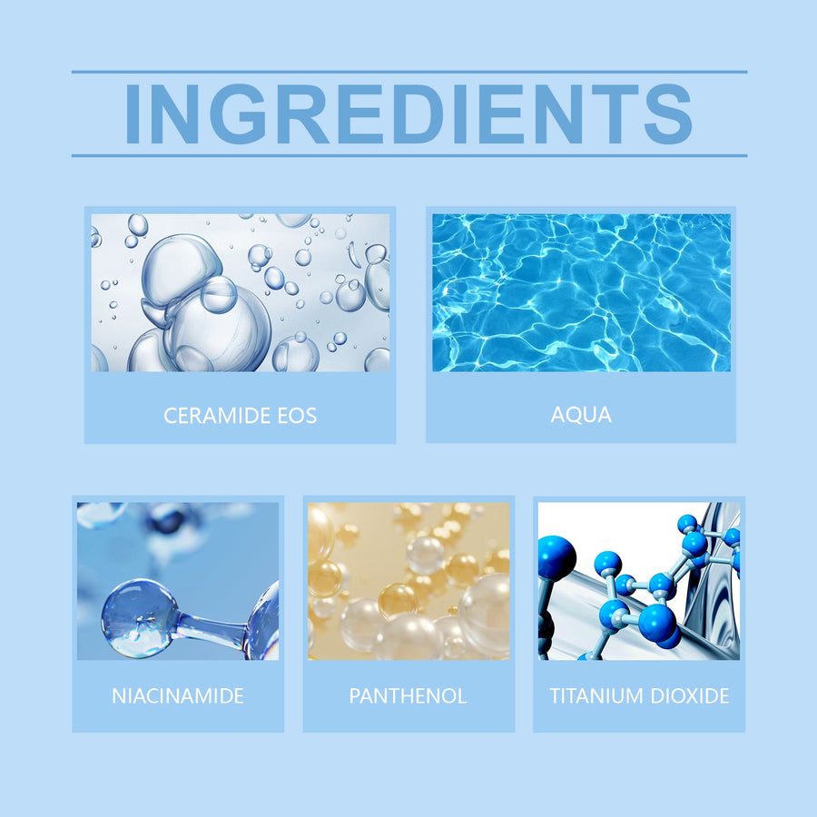 Ceramide SPF 50+ Cream — Lightweight Daily UV Barrier