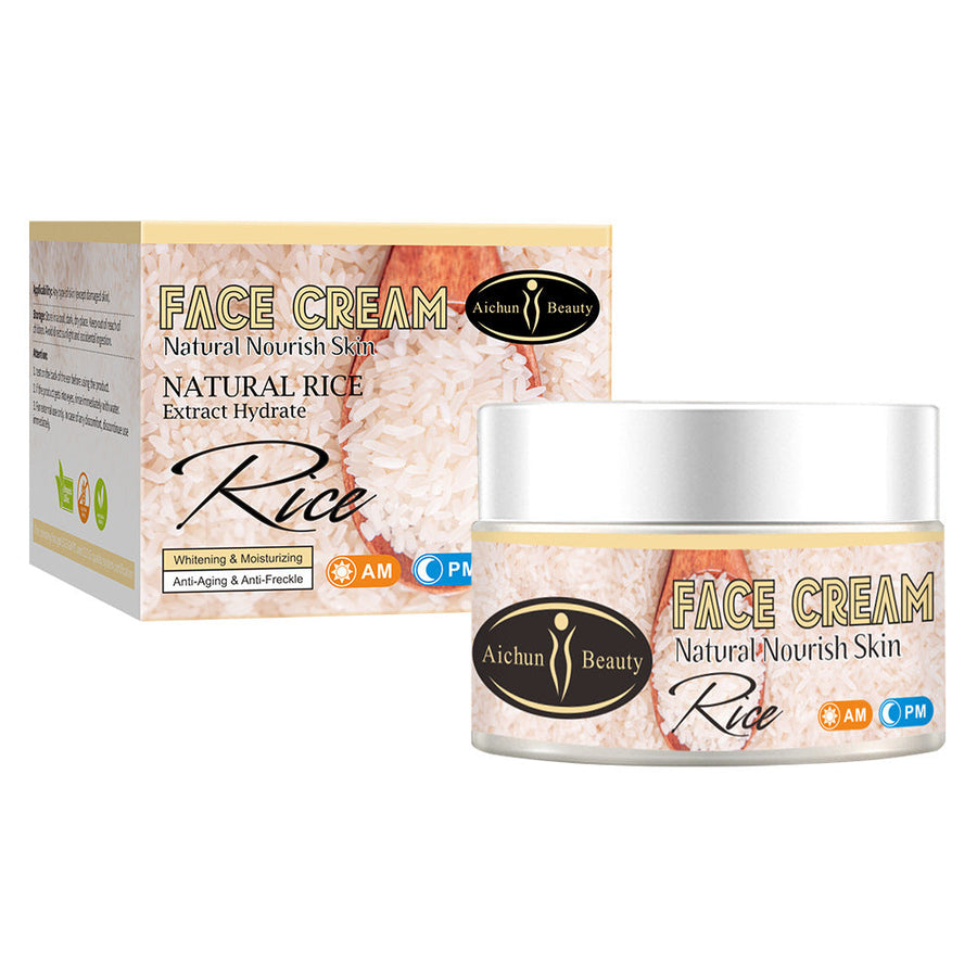 Rice Face Cream for Hydrated, Brighter-Looking Skin