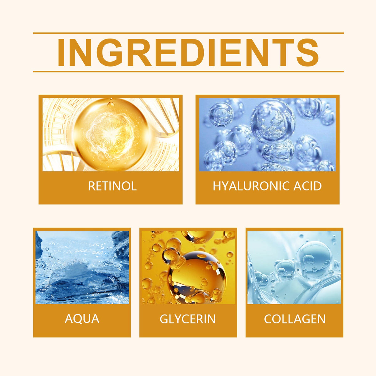 3% Retinol Firming Cream with Collagen & Hyaluronic Acid