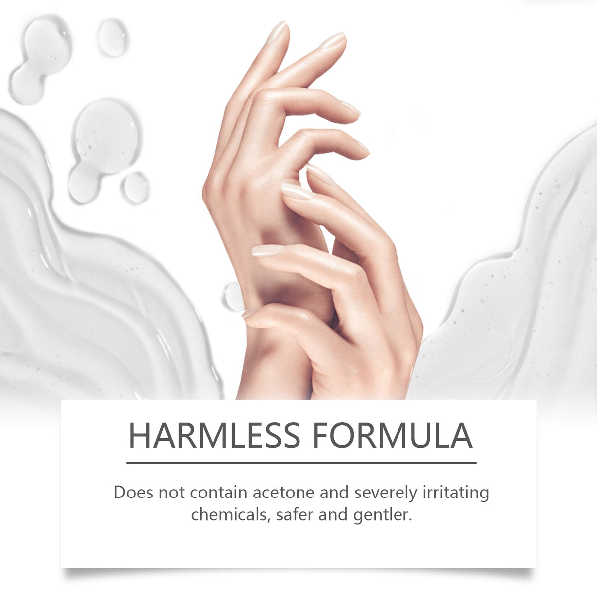 Gentle Gel Polish Remover with Soak Cup & Brush Kit