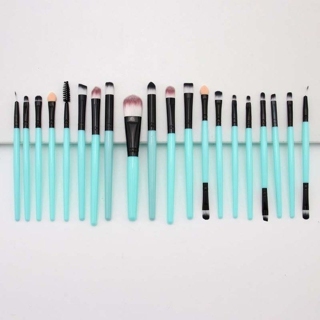 20‑Piece Makeup Brush Set — Complete Face & Eye Kit