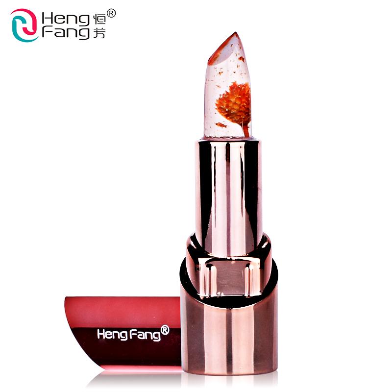 Temperature-Changing Flower Lip Balm for Moisturized Lips