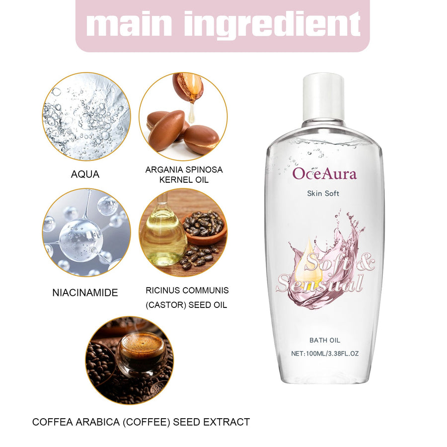 Bath Oil for Dark Spots & Dry Skin Brightening Care