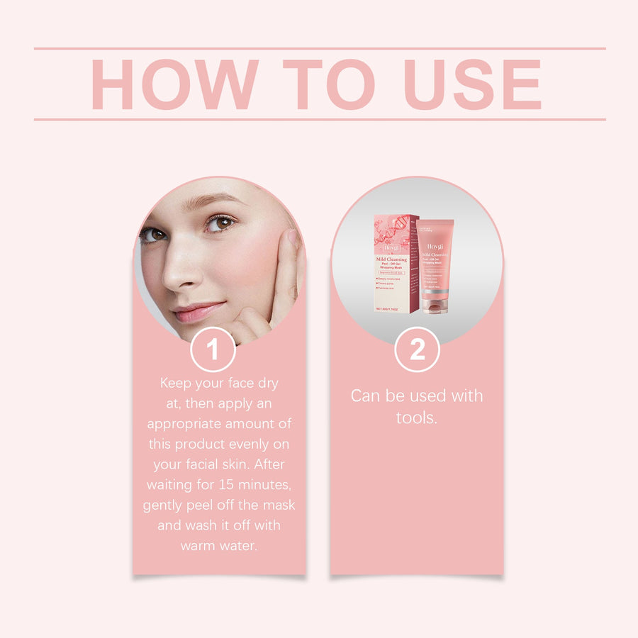 Hoygi Peel-Off Mask for Gentle Deep Pore Cleansing