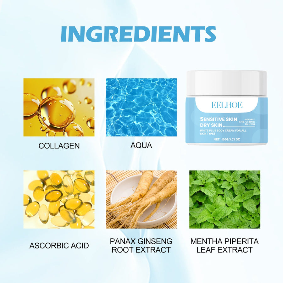 Body Firming Cream for Stretch Marks & Dry Skin