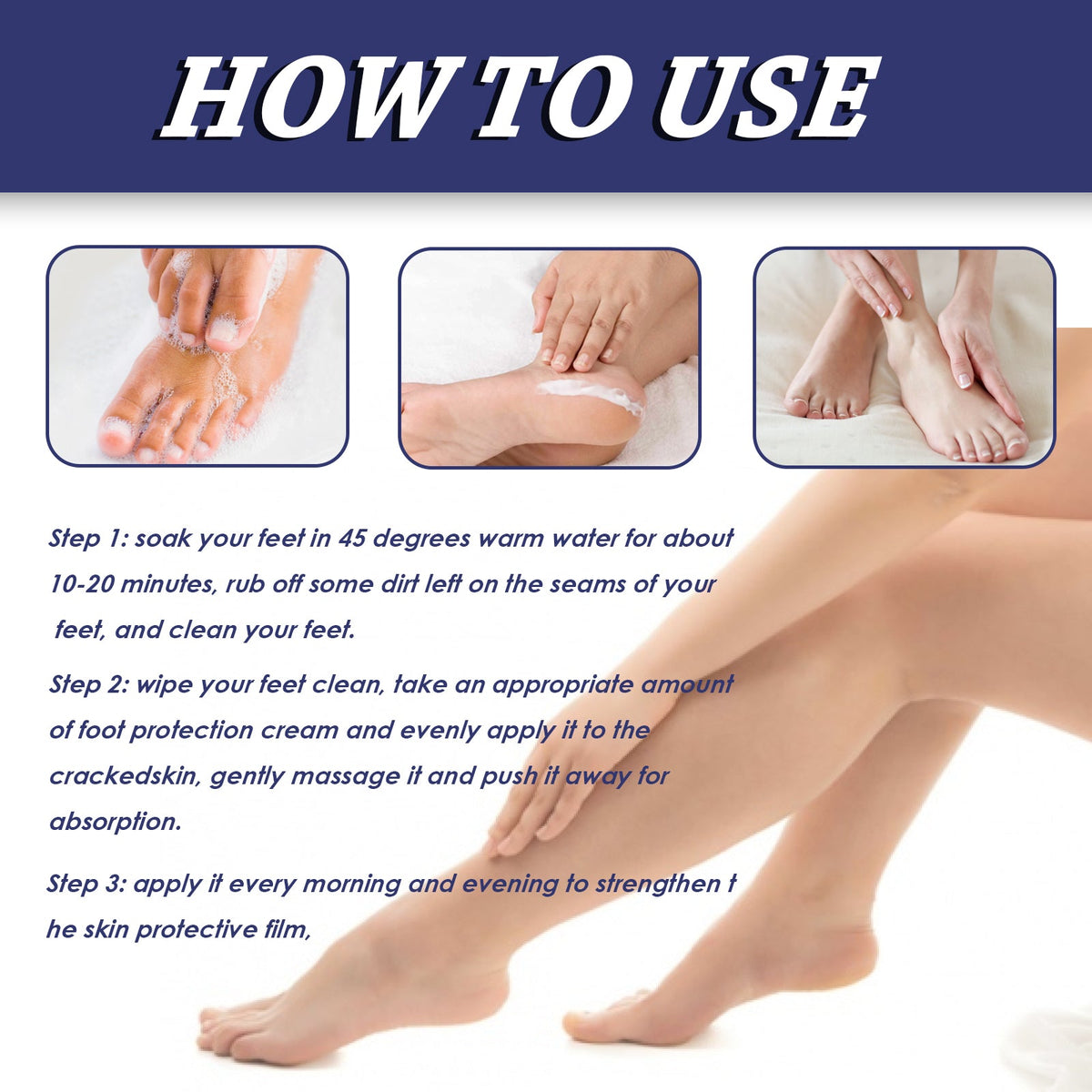 Tea Tree Oil Foot Balm — Heal Cracked Heels & Dry Skin