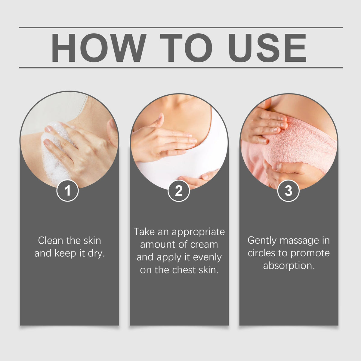 WoodSleep Chest Care Cream for Firmer Soothed Skin
