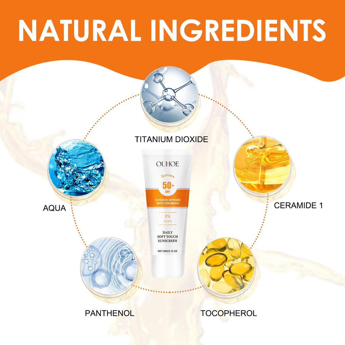 Daily Soft Touch Sunscreen SPF 50+ Non-Sticky Cream