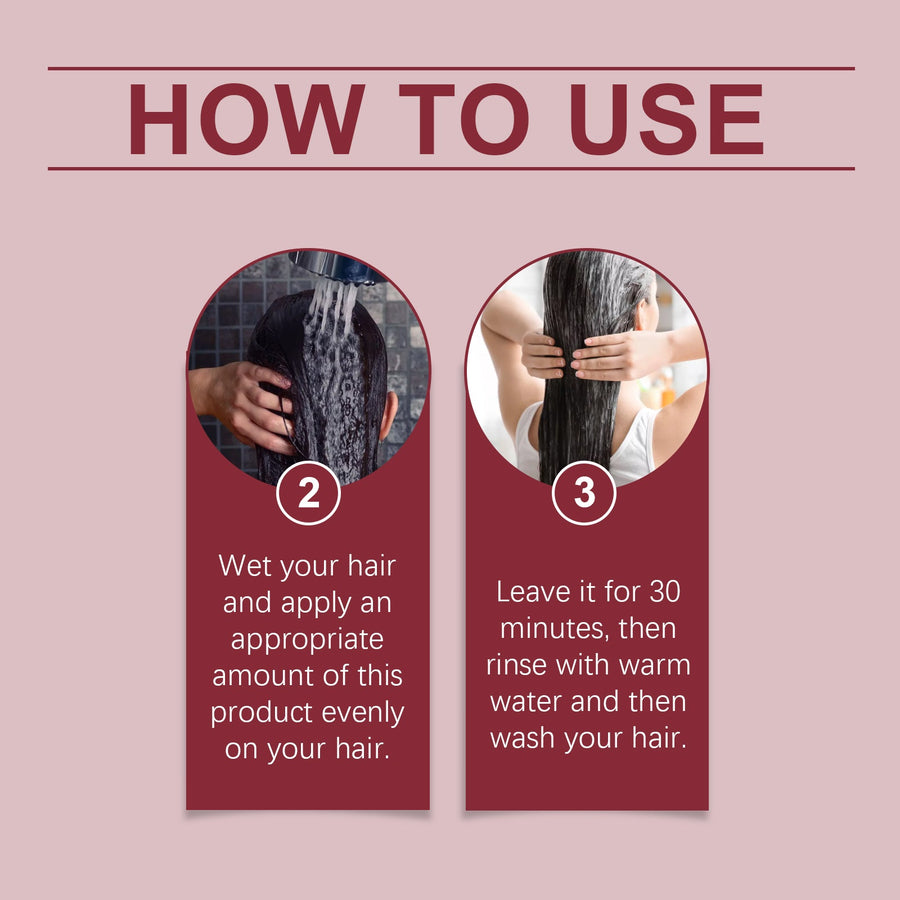 Batana Hair Oil Mask for Dry, Damaged Hair Repair