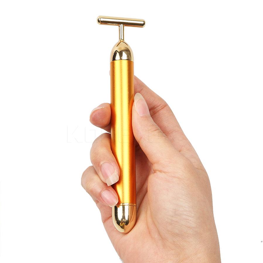 24K Vibration Facial Massager for a Spa-Like Glow at Home