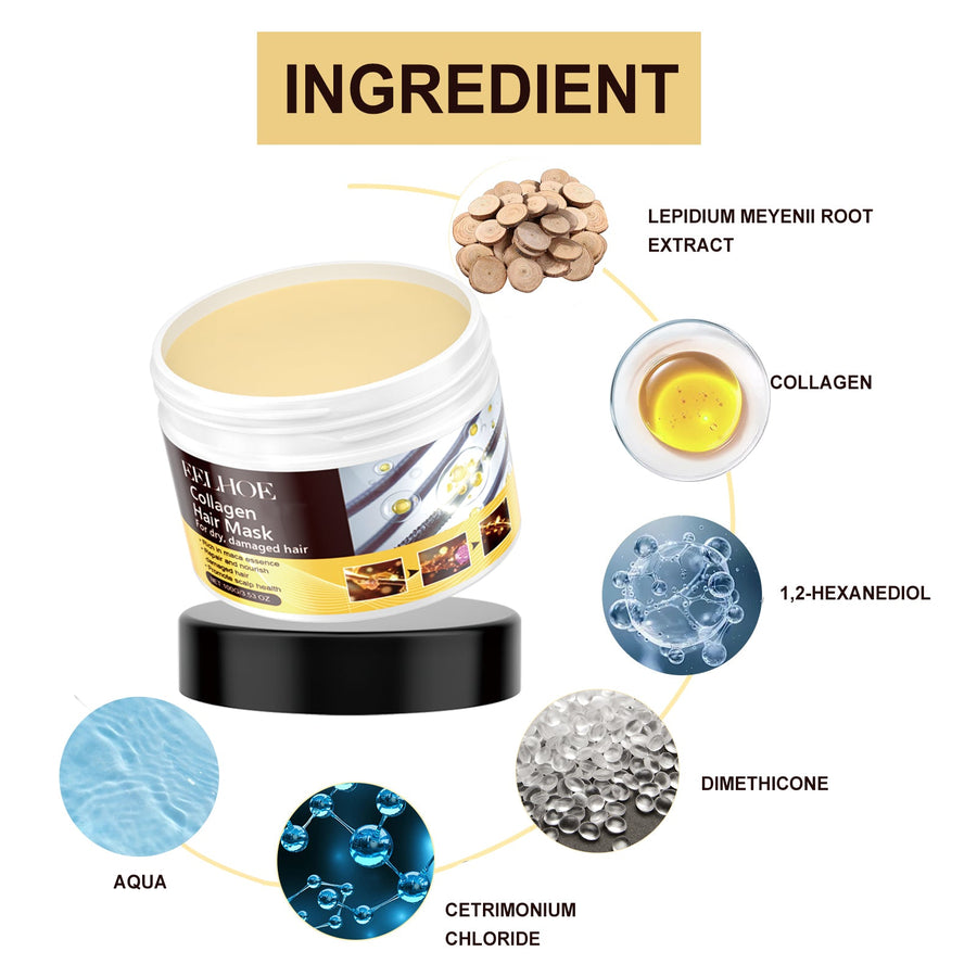 Maca Essence Hair Mask for Dry, Damaged, Frizzy Hair