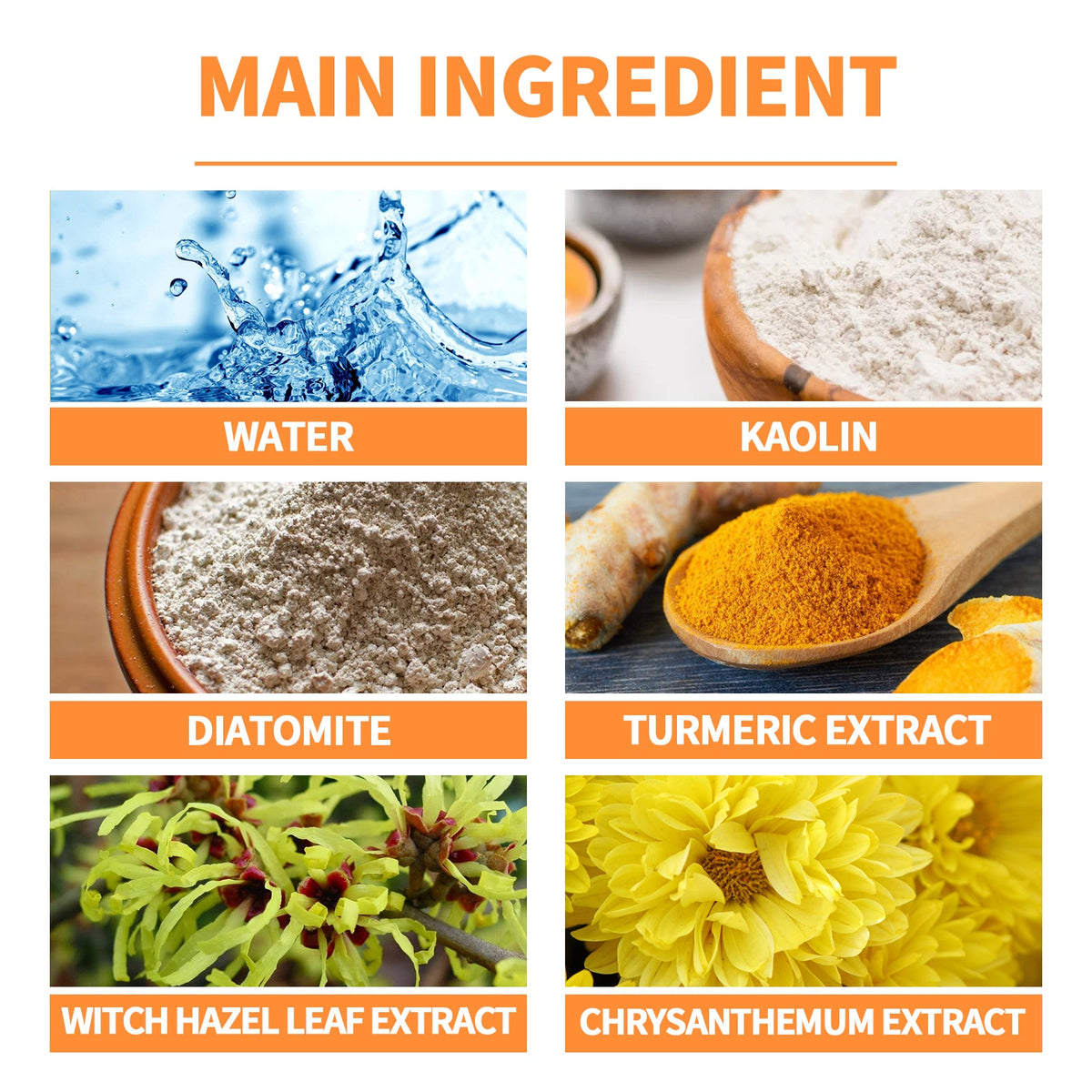 Turmeric Mud Mask Stick for Pores and Blackheads