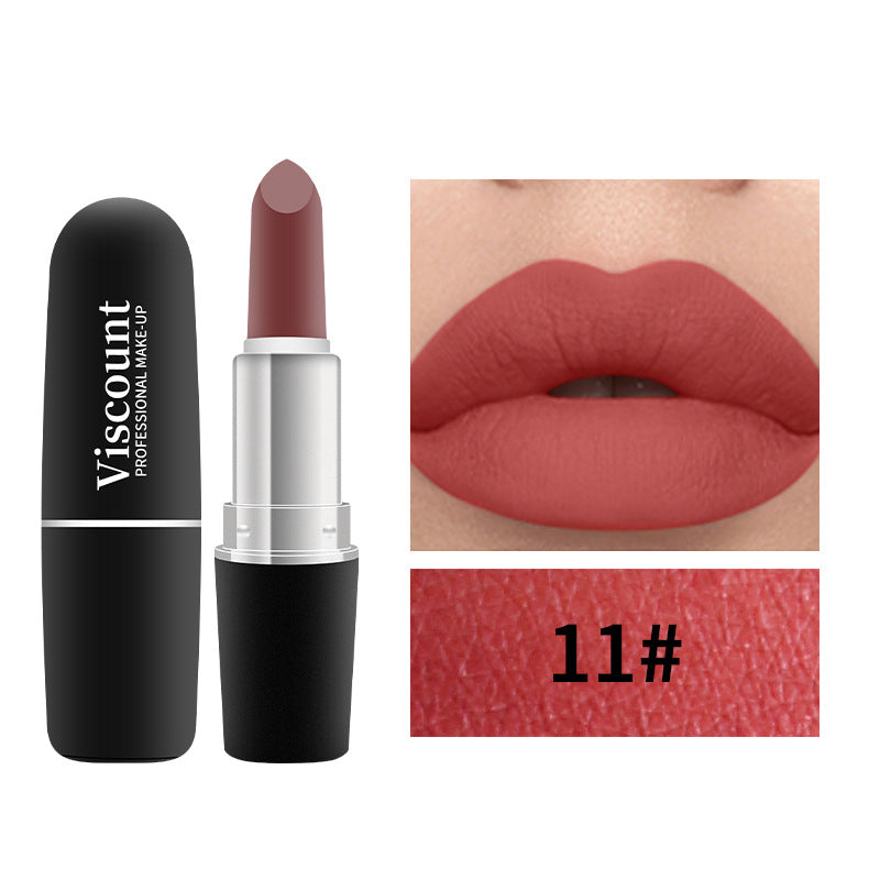 Fog Matte Lipstick 12 Shades Moisturizing Bullet Color