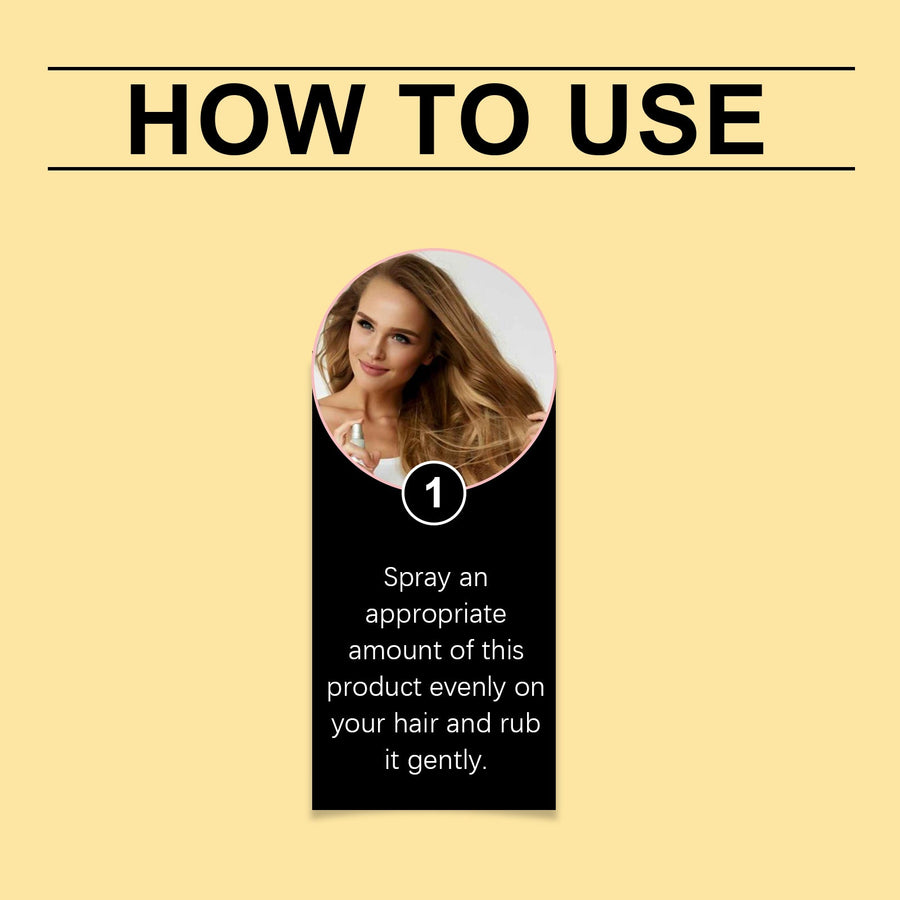 Hair Perfume Spray for Fresh, Smooth, Glossy-Looking Hair
