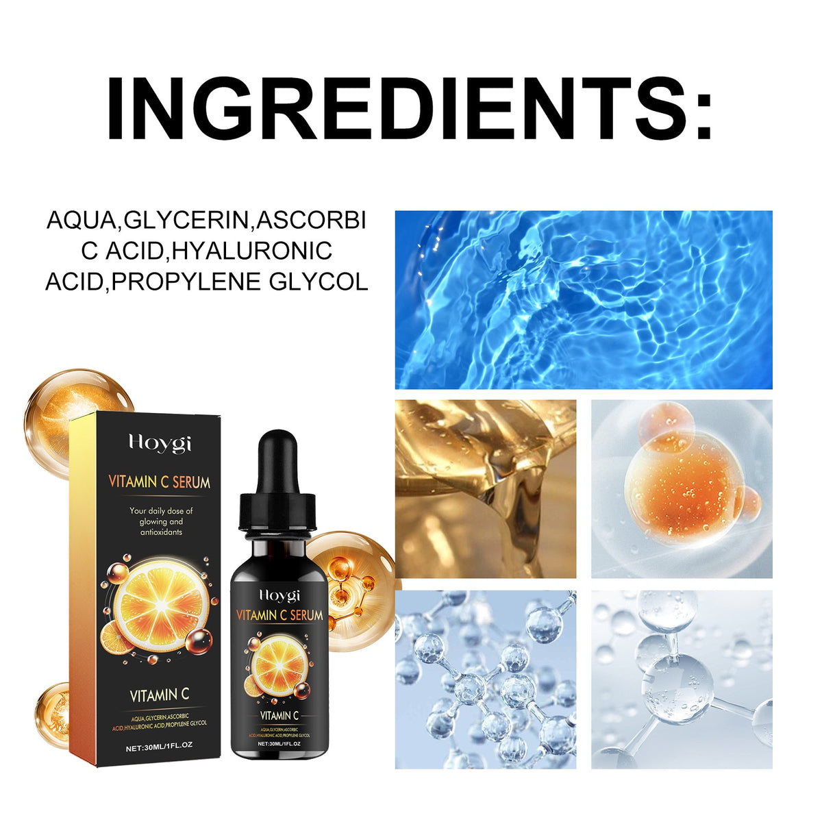 Vitamin C Serum for Dark Spots & Fine Lines Daily