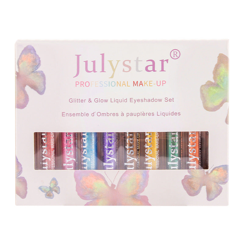 Liquid Glitter Eyeshadow Set for Vivid, Bold Eye Looks