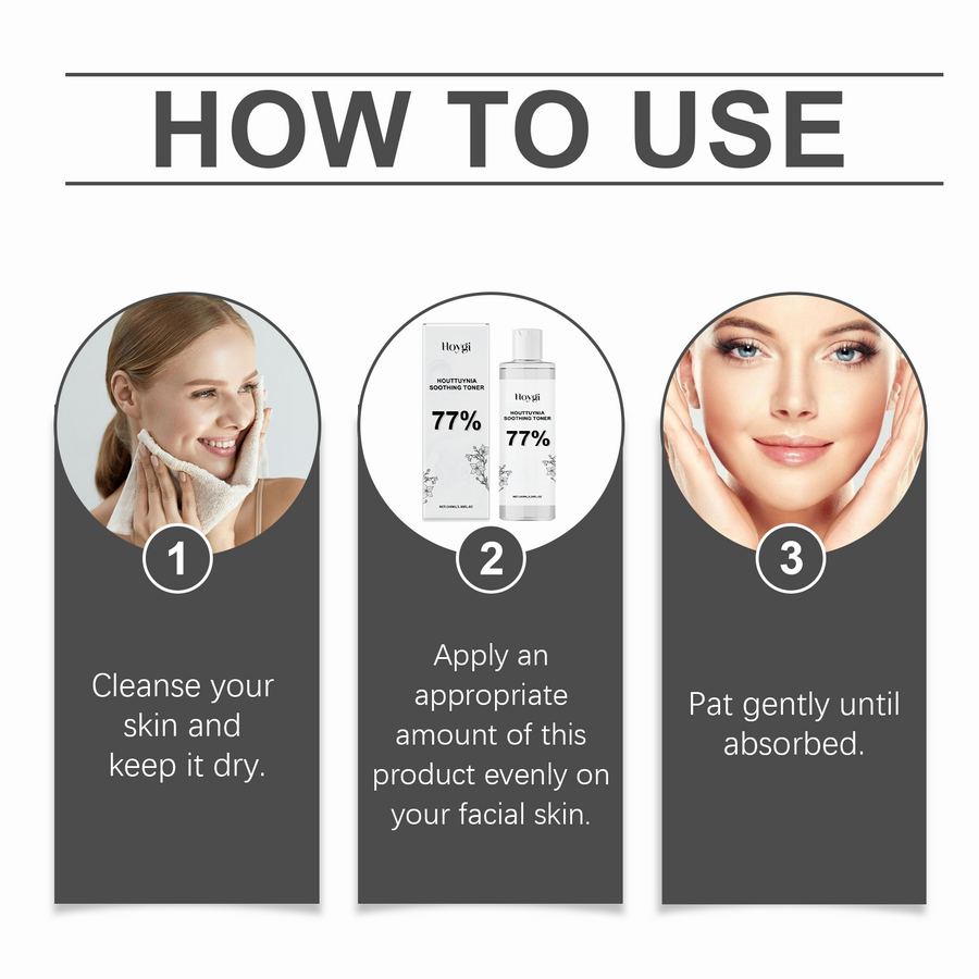 Houttuynia Toner for Hydrated, Smoother-Looking Skin