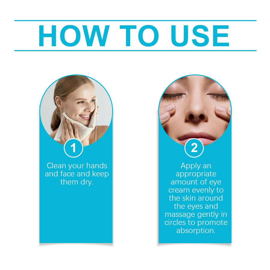 Retinol Eye Cream for Dark Circles, Puffiness & Lines