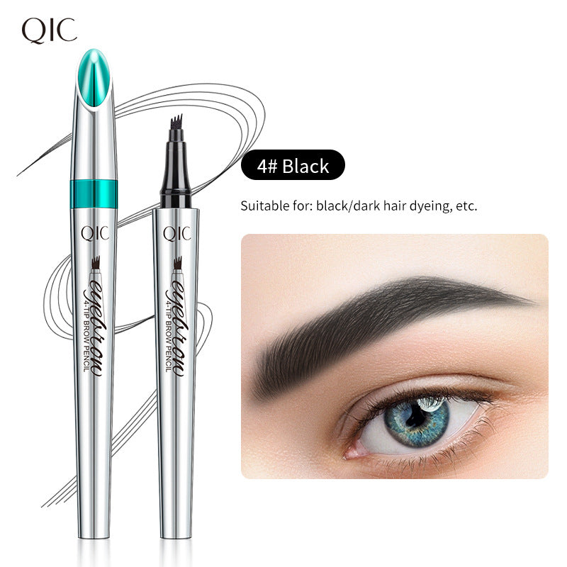 Waterproof Eyebrow Pencil for Natural Hair Strokes