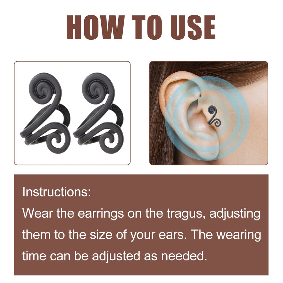 Tinnitus Relief Earrings for Discreet Ear Comfort