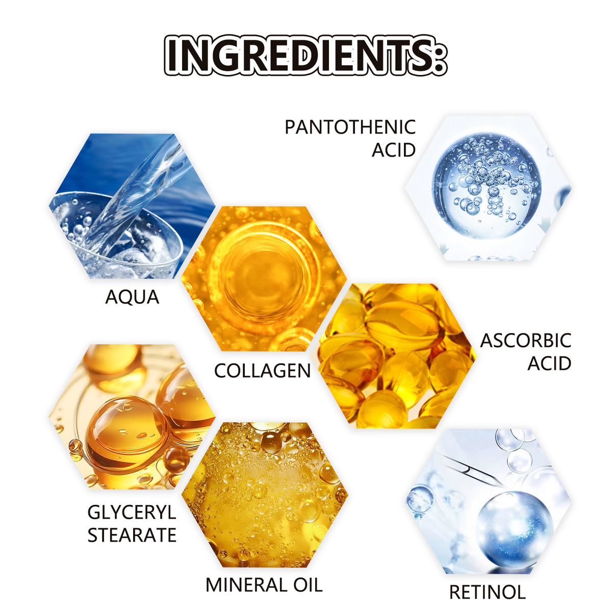 Retinol Collagen Face Cream for Firming Sagging Skin