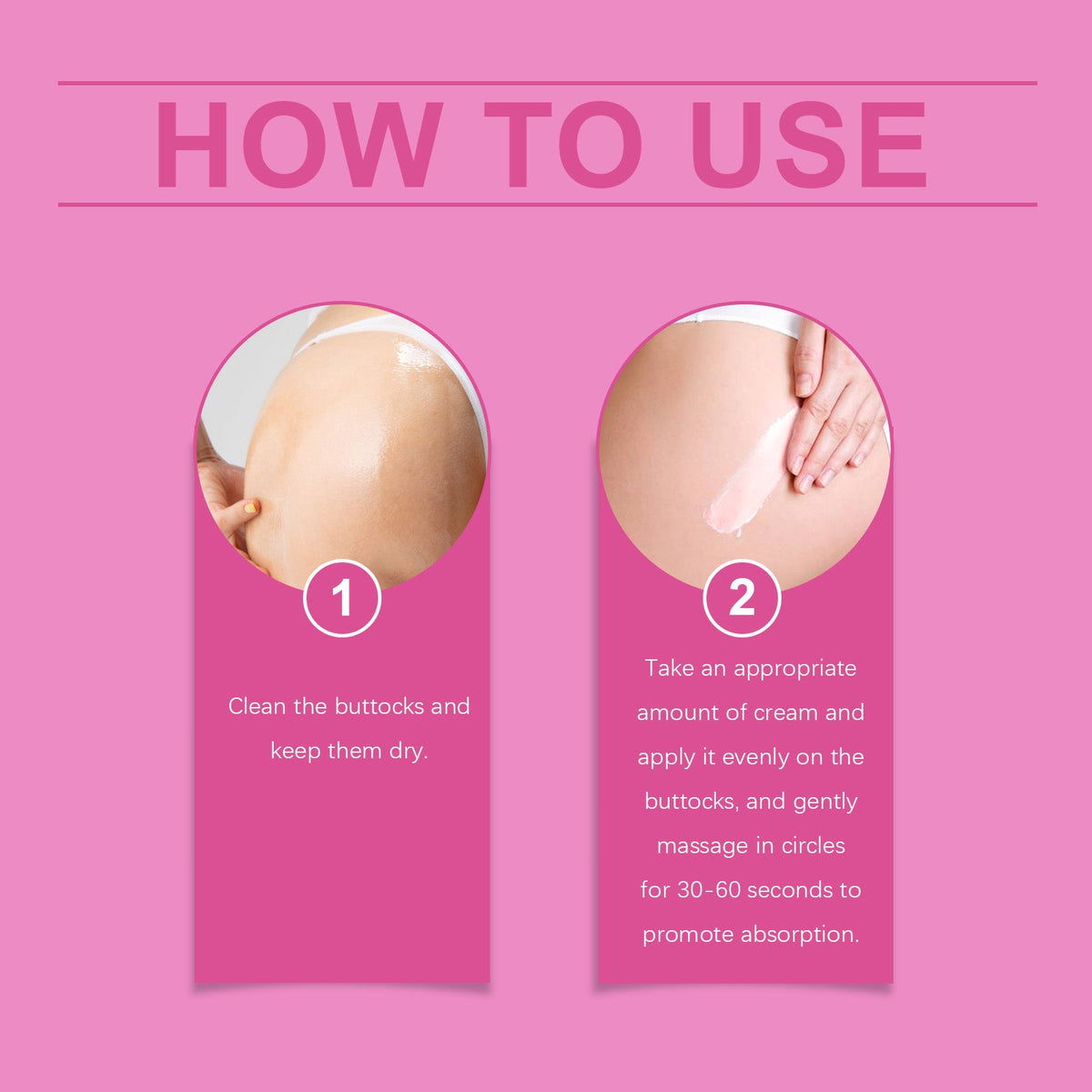 Butt Firming Cream for Sagging, Dull Skin Tone