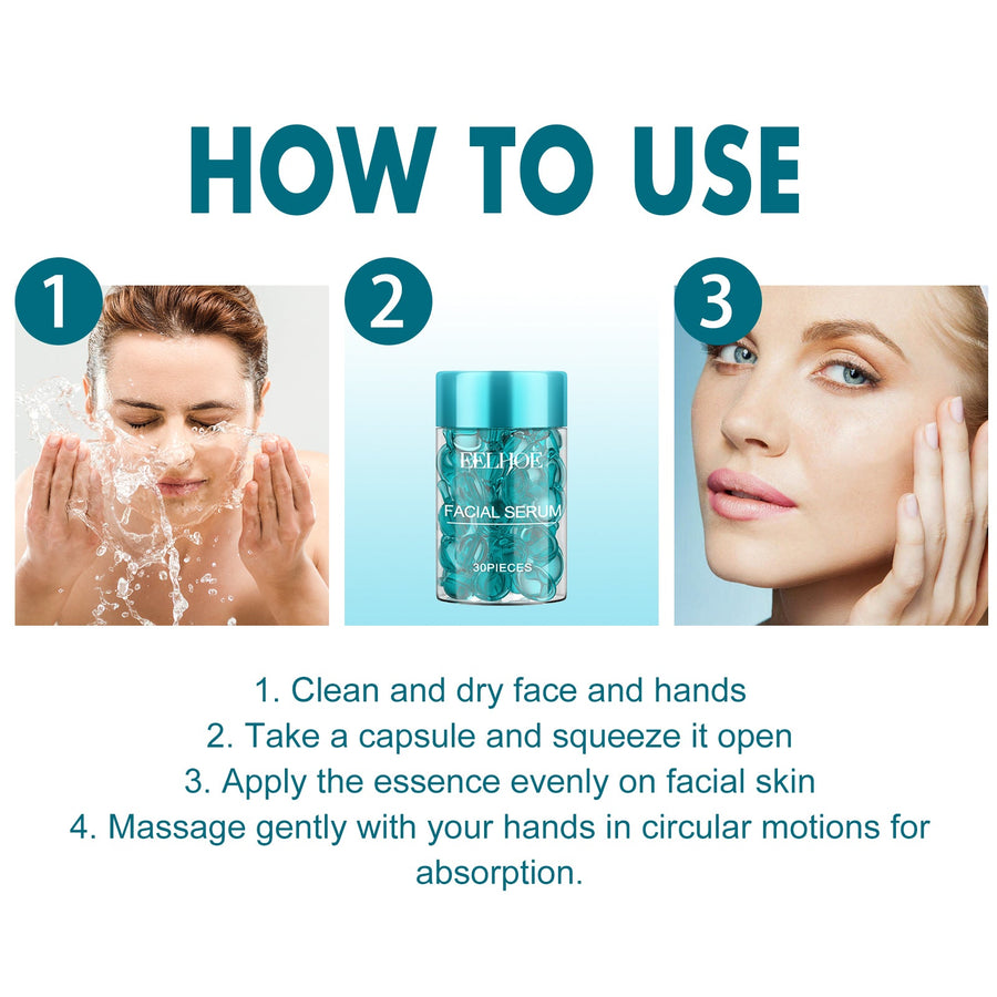 B5 Face Serum Capsules for Hydrated, Firmer-Looking Skin