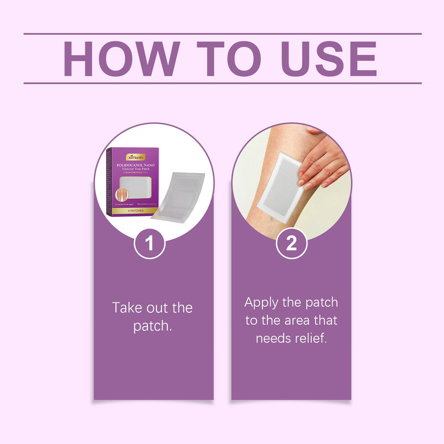 Varicose Vein Leg Patch — Fast Relief in 2 Hours