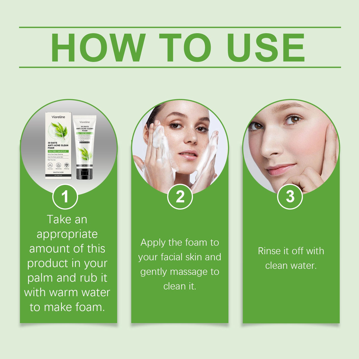 Salicylic Acid Foam Cleanser – Clearer Skin in 30 Days