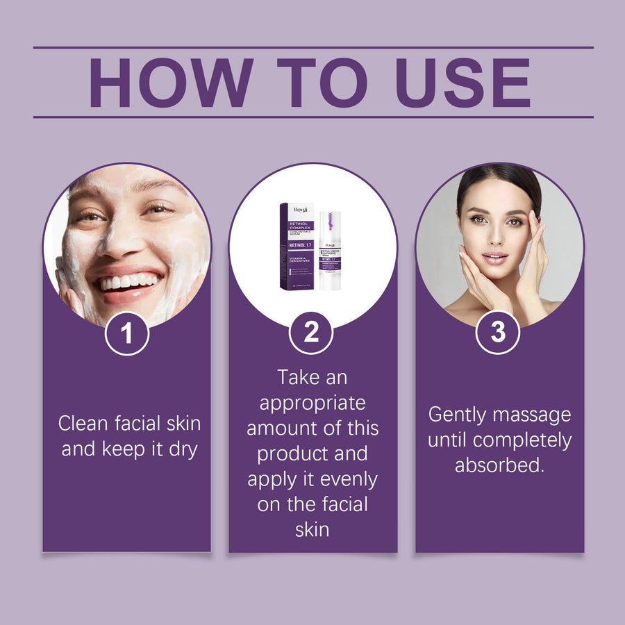 Retinol Facial Serum for Firmer, Smoother-Looking Skin
