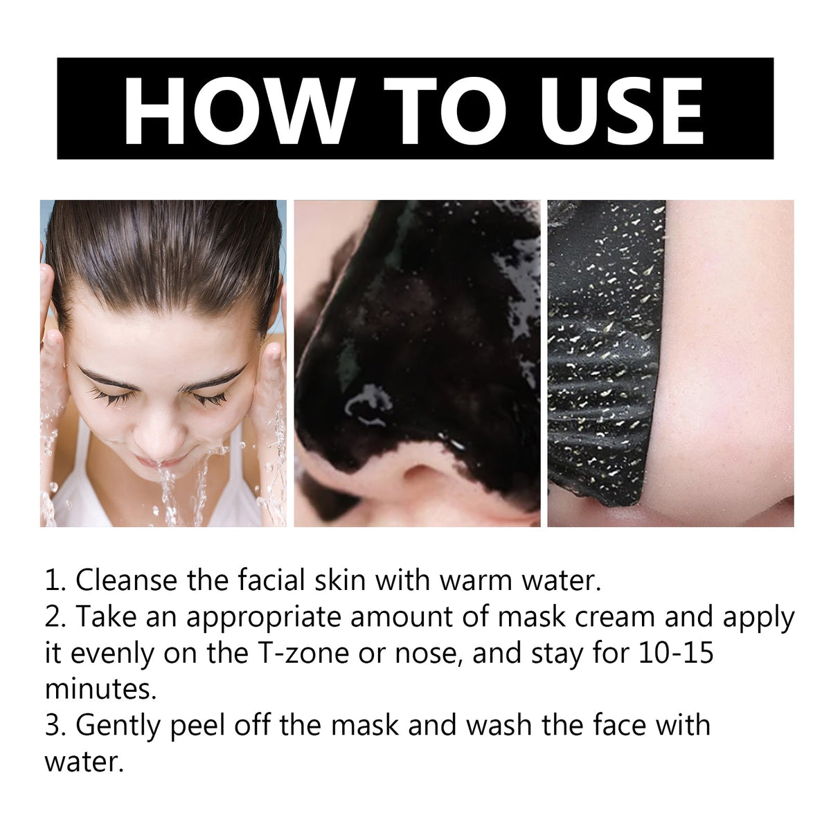 Blackhead Removal Peel Off Mask for Deep Pore Cleansing